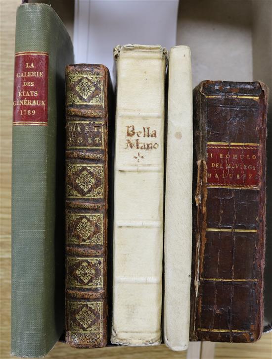 Symmacho, Quintus Aurelio - Electa Symmachiana, 8vo, vellum, Frankfurt 1651,